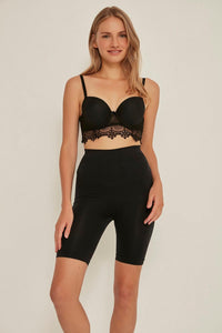 SİYAH DesBerries 3005 Soft Uzun Paçalı Boxer Korse