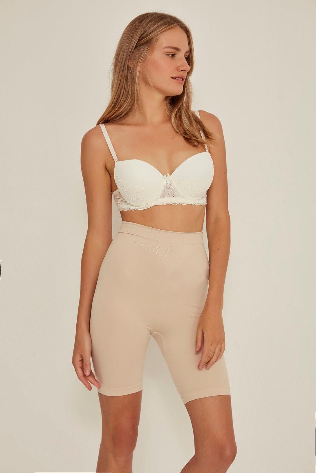 TEN 3005 Soft Uzun Paçalı Boxer Korse