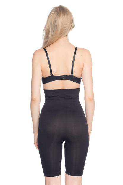 SİYAH DesBerries 3200 Pantolon Altı Soft Double Boxer Korse