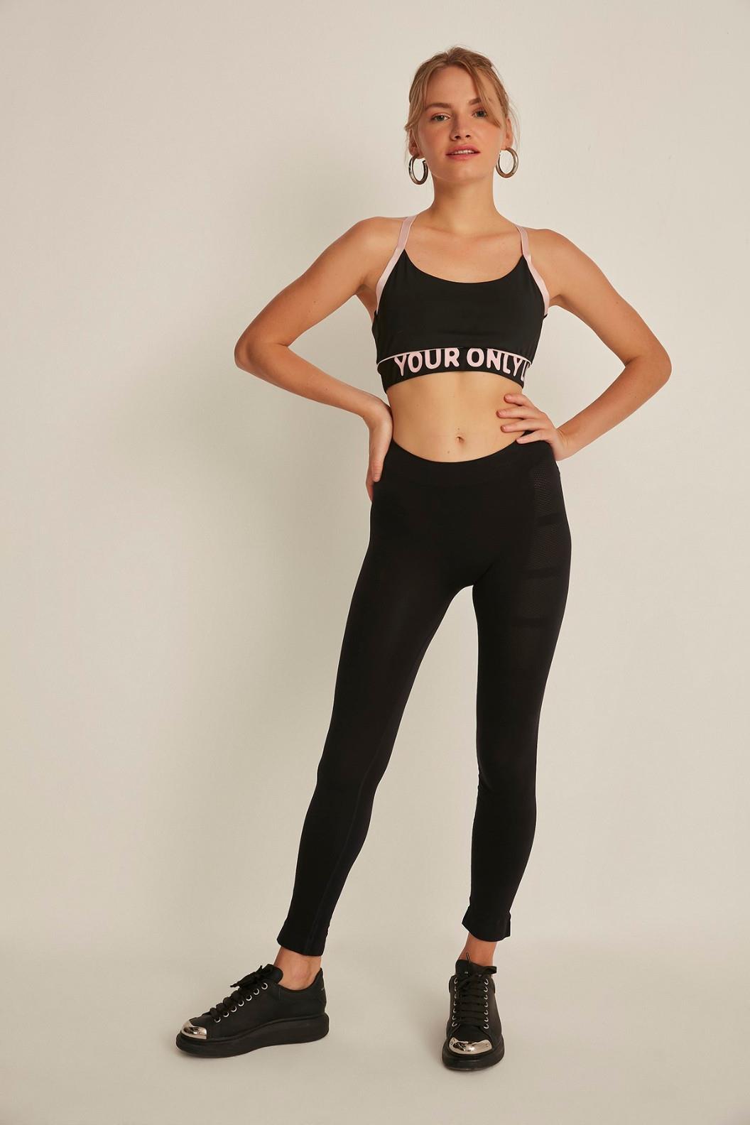 SİYAH DesBerries 3800 Soft Tayt