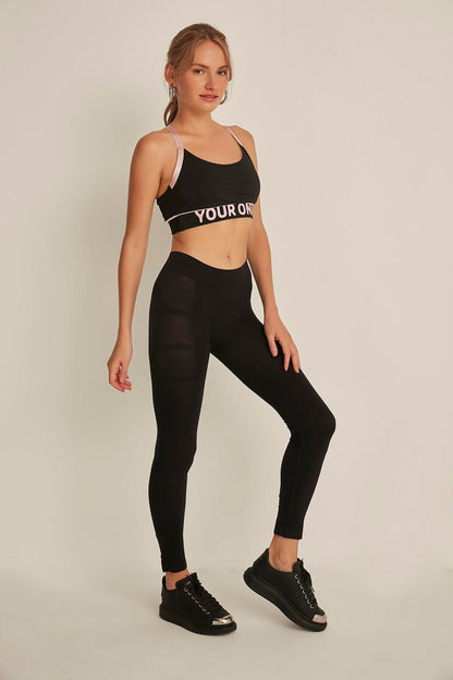 SİYAH DesBerries 3800 Soft Tayt