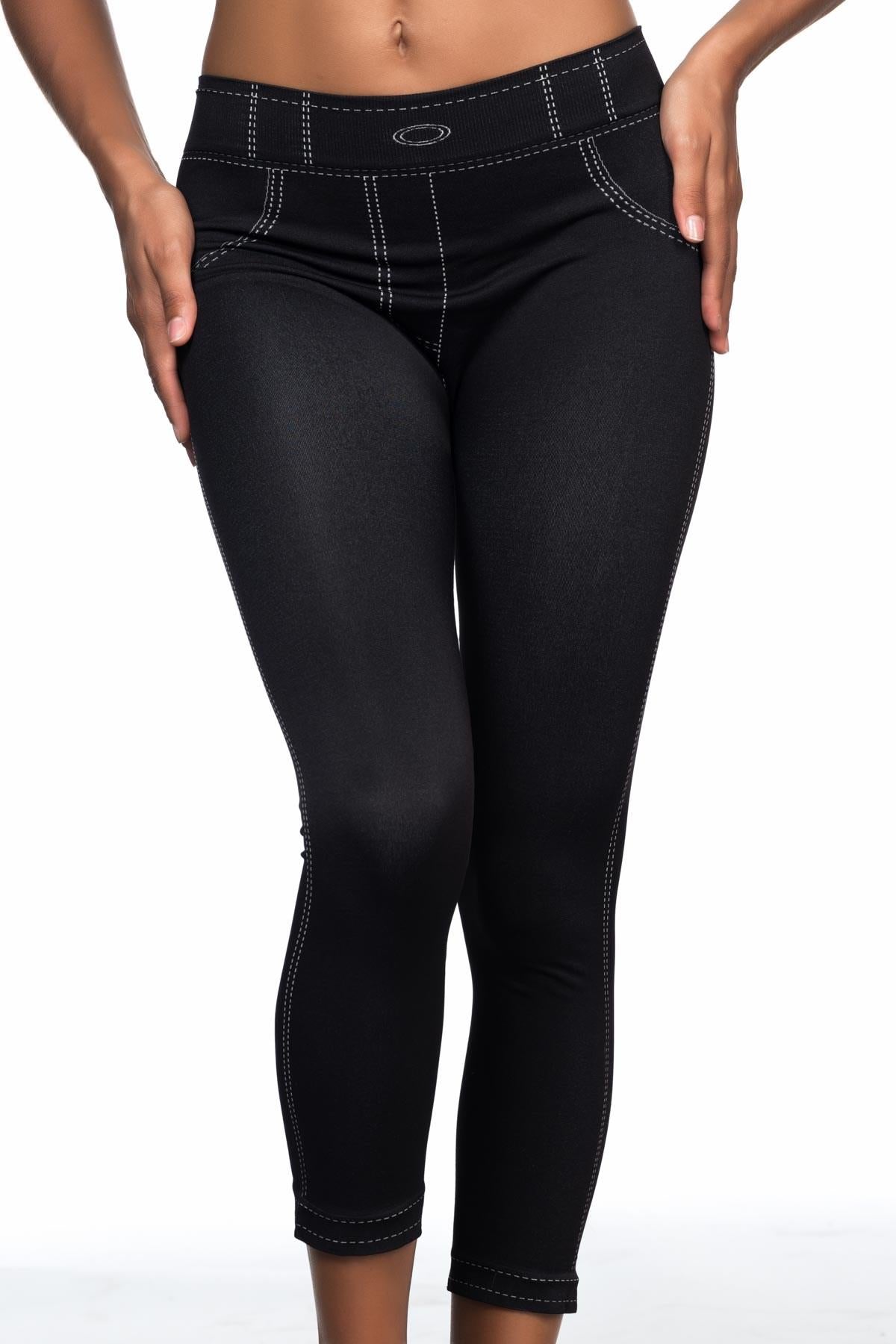 SİYAH DesBerries 3801 Soft Kot Tayt