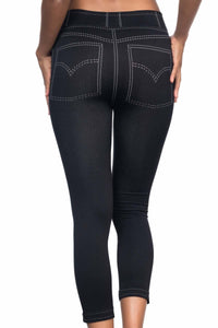 SİYAH DesBerries 3801 Soft Kot Tayt