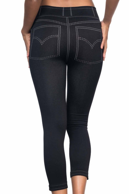 SİYAH DesBerries 3801 Soft Kot Tayt