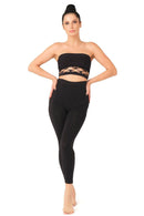 SİYAH DesBerries 3810 Tayt Korse