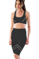 SİYAH-GRİ DesBerries 3850 Soft Büstiyer Takım