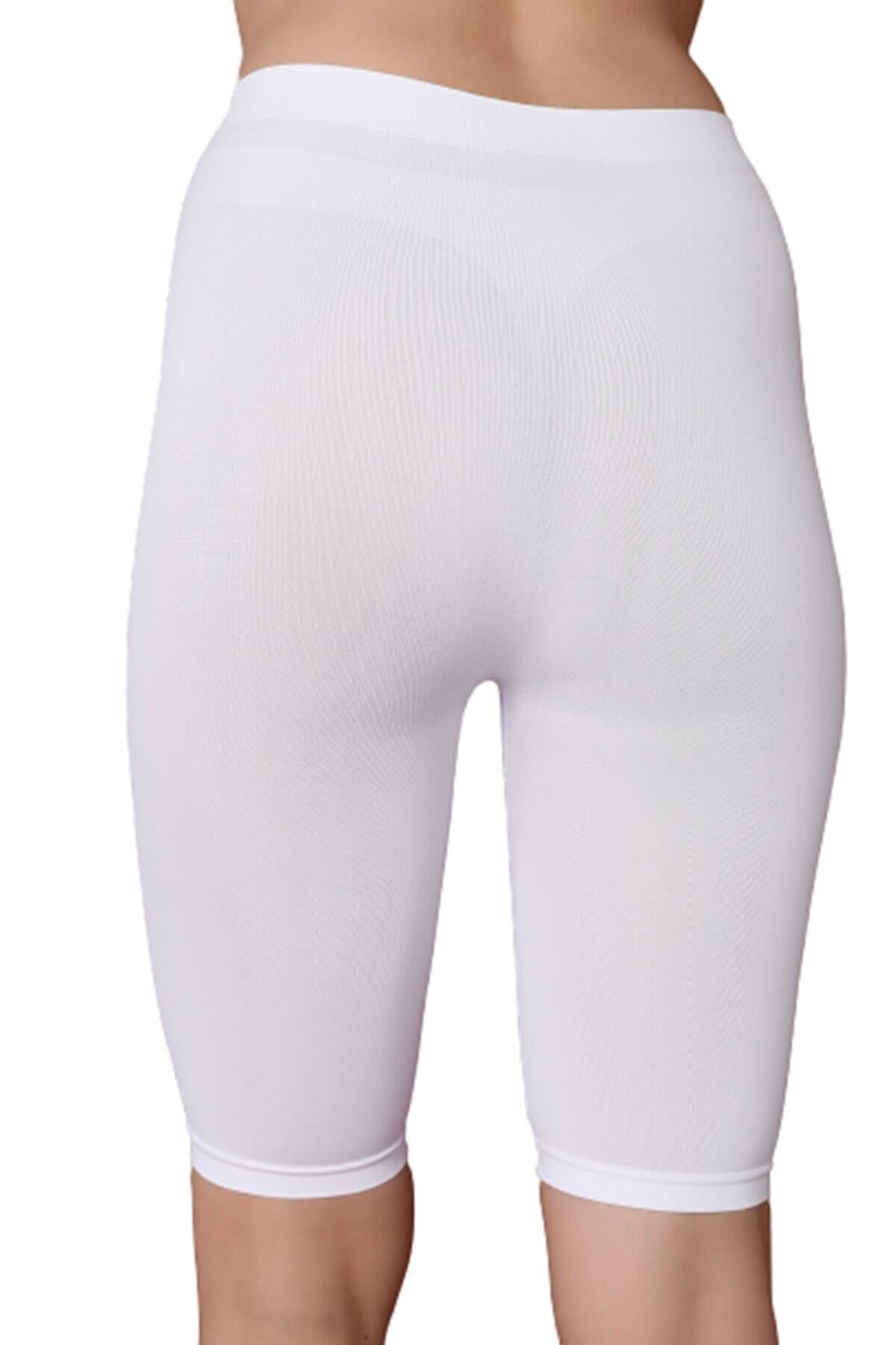 BEYAZ DesBerries 3856 Soft Kapri Tayt