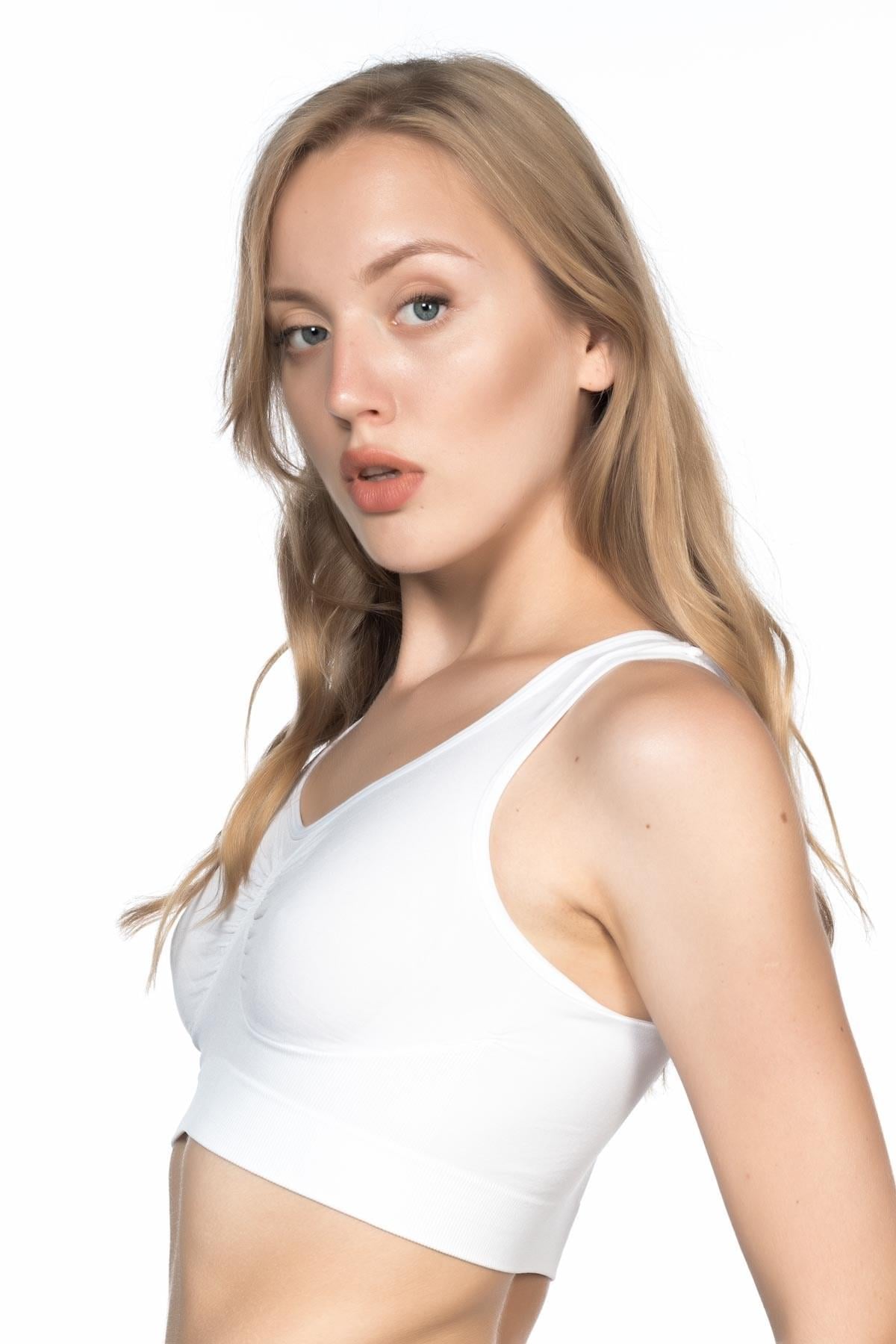 BEYAZ 4001 Soft Sporcu Büstiyer
