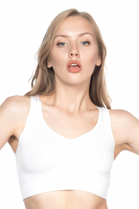 BEYAZ DesBerries 4001 Soft Sporcu Büstiyer