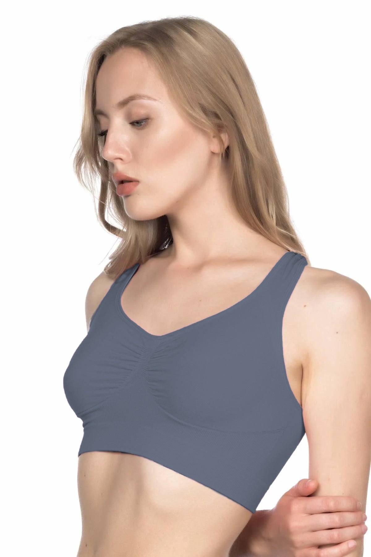 ANTRASİT 4001 Soft Sporcu Büstiyer