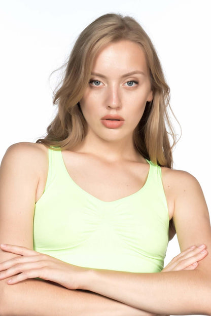 YEŞİL DesBerries 4001 Soft Sporcu Büstiyer