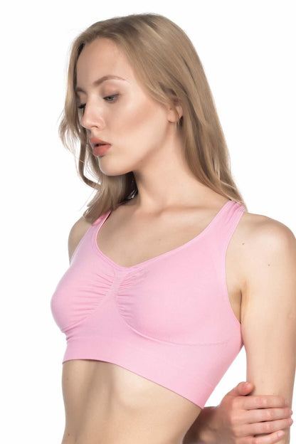 PEMBE DesBerries 4001 Soft Sporcu Büstiyer