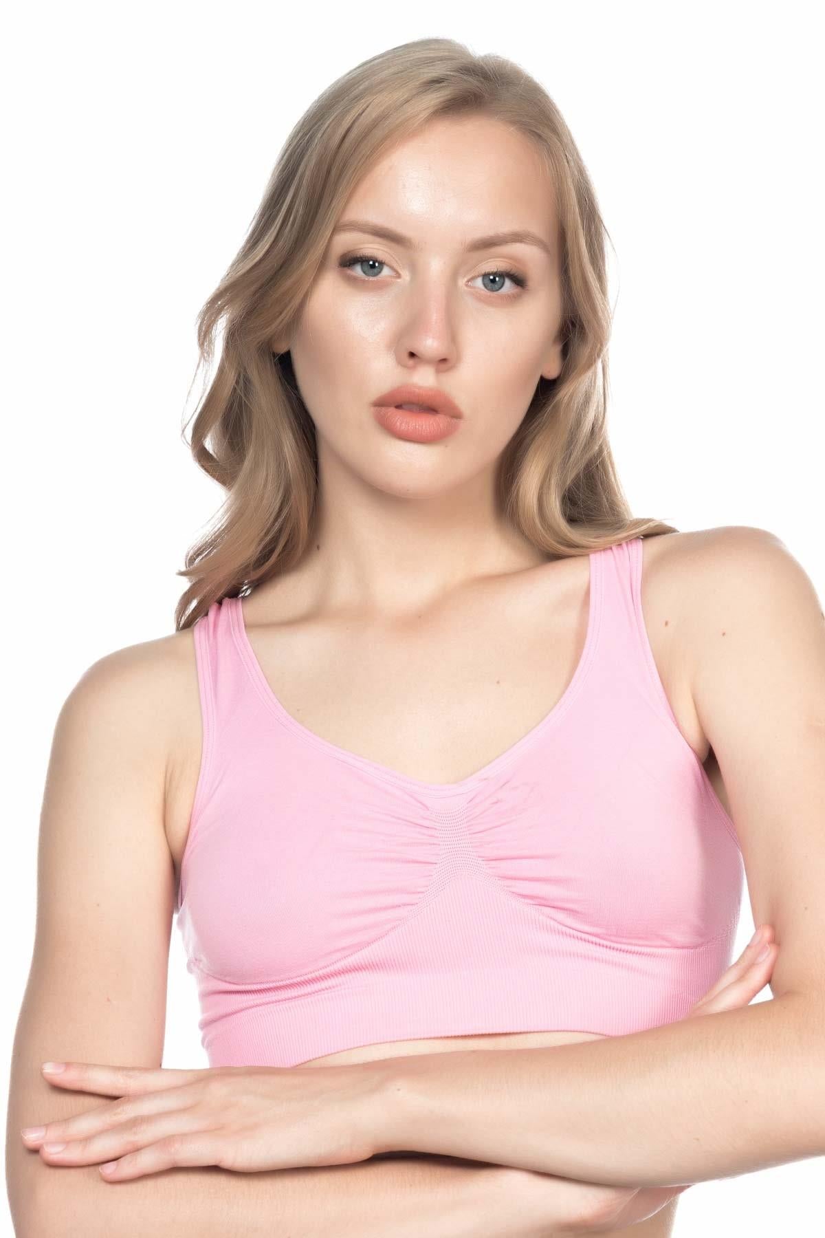 PEMBE DesBerries 4001 Soft Sporcu Büstiyer