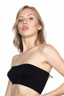 SİYAH DesBerries 4002 Soft Straplez Büstiyer