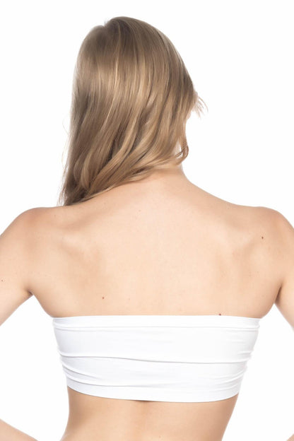 BEYAZ DesBerries 4002 Soft Straplez Büstiyer