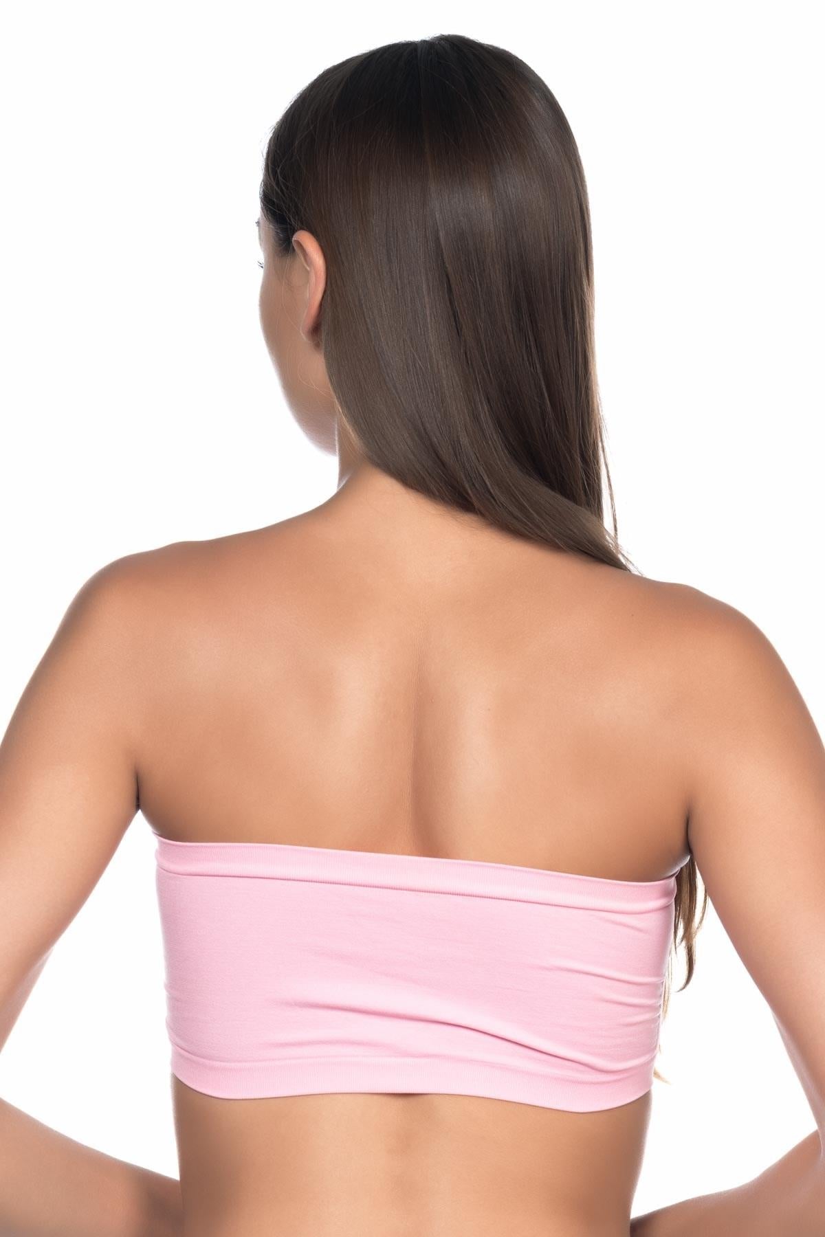 PEMBE DesBerries 4002 Soft Straplez Büstiyer