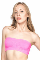 NEON FUŞYA DesBerries 4002 Soft Straplez Büstiyer