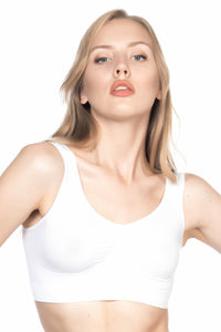 BEYAZ DesBerries 4005 Soft Kalın Askı Büstiyer