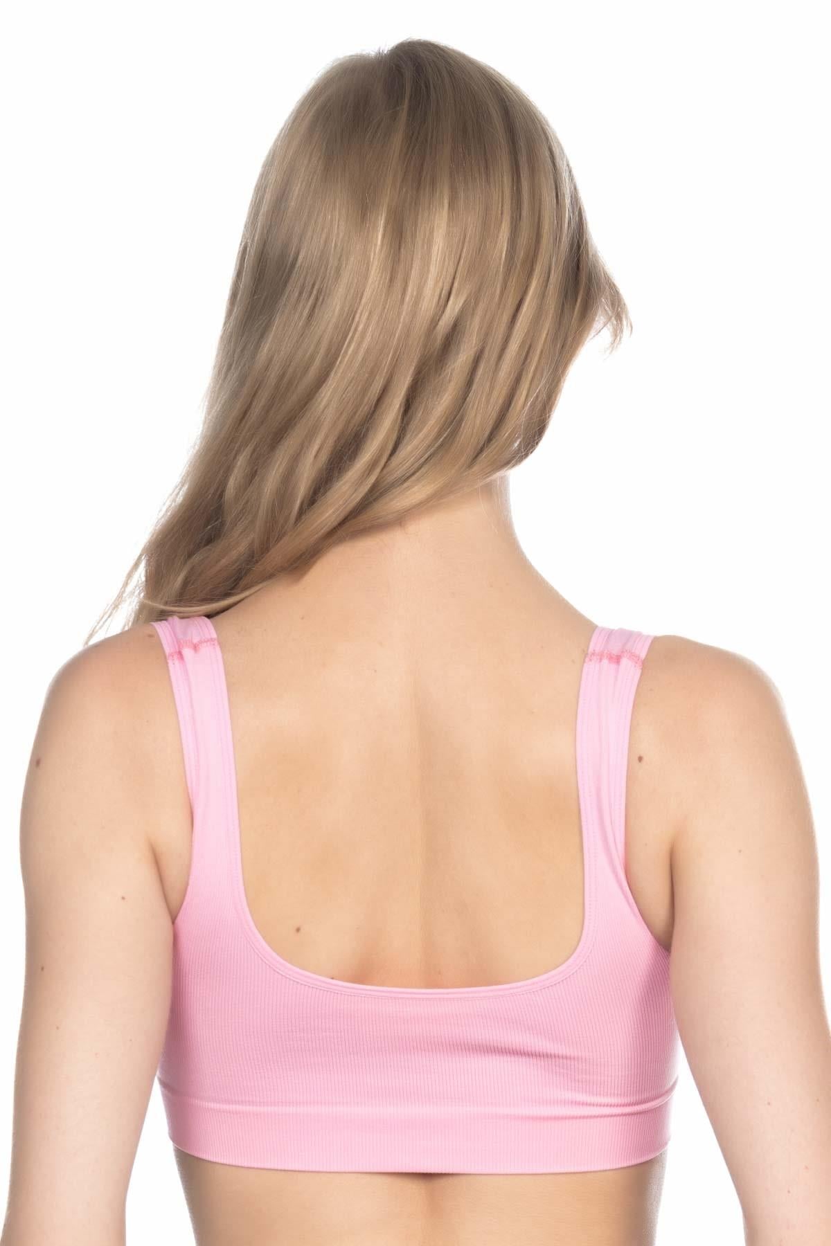PEMBE DesBerries 4005 Soft Kalın Askı Büstiyer