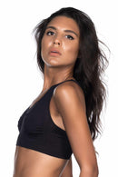 SİYAH DesBerries 4011 Sporcu Toparlayıcı Büstiyer