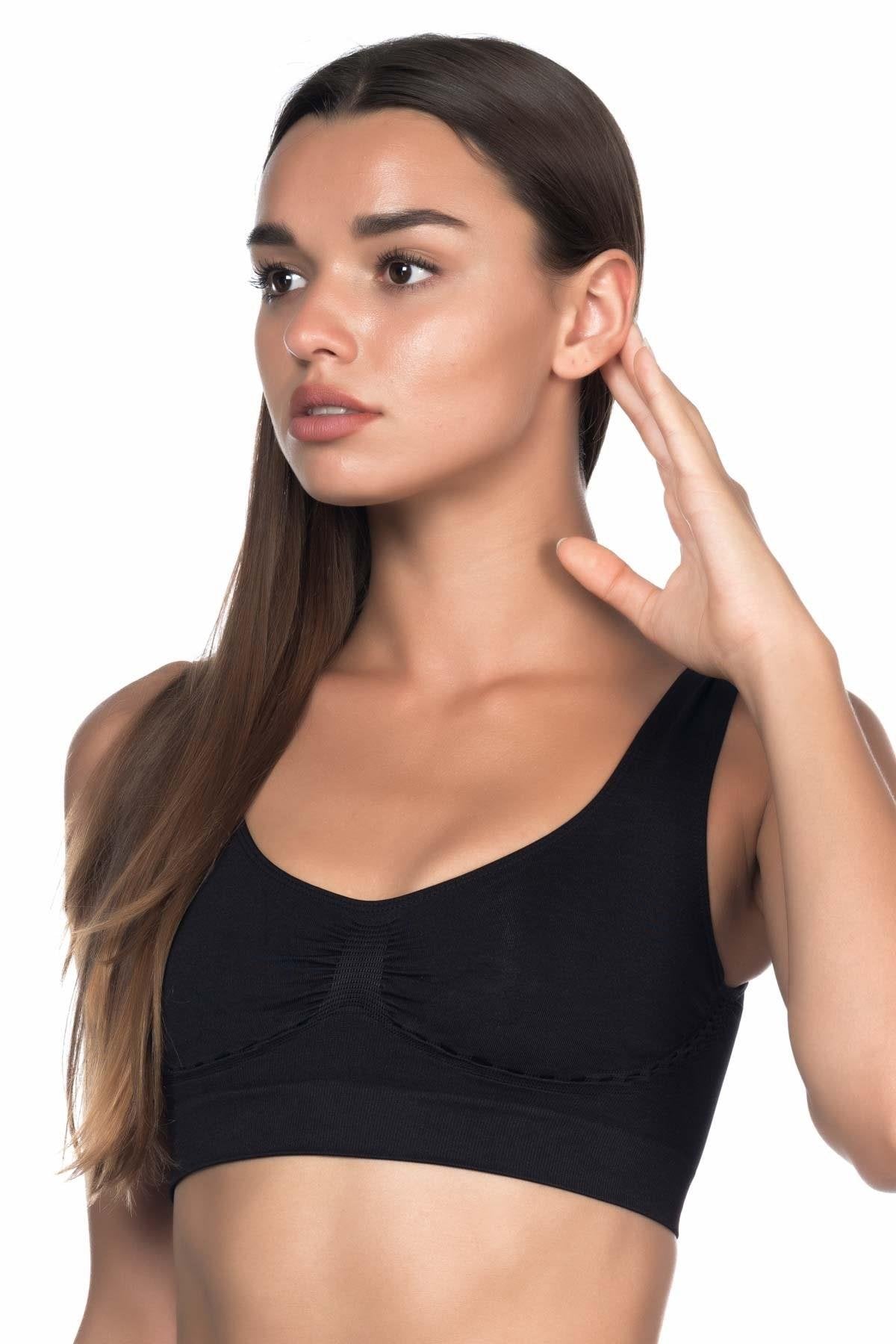 SİYAH DesBerries 4015 Toparlayıcı Büstiyer