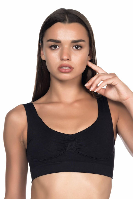 SİYAH DesBerries 4015 Toparlayıcı Büstiyer