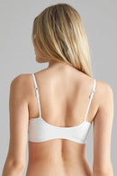 BEYAZ DesBerries 4020 Pedli İnce Askılı Büstiyer