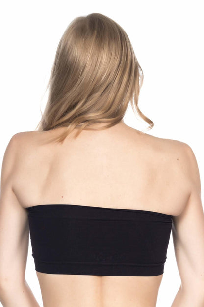 SİYAH DesBerries 4022 Pedli Straplez Korse