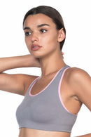 GRİ PEMBE DesBerries 4024 Double Toparlayıcı Büstiyer