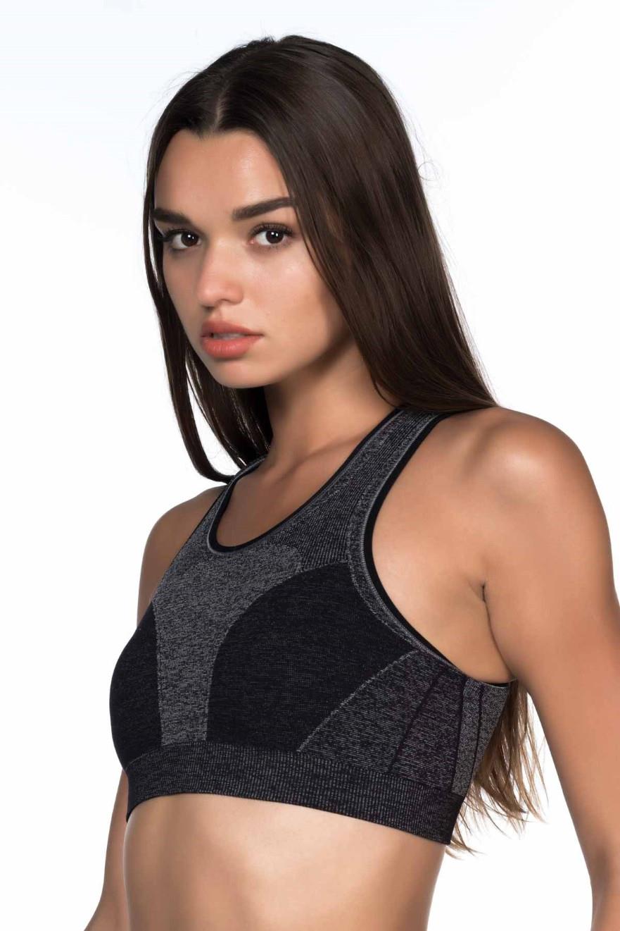 SİYAH DesBerries 4026 Double Sporcu Büstiyer