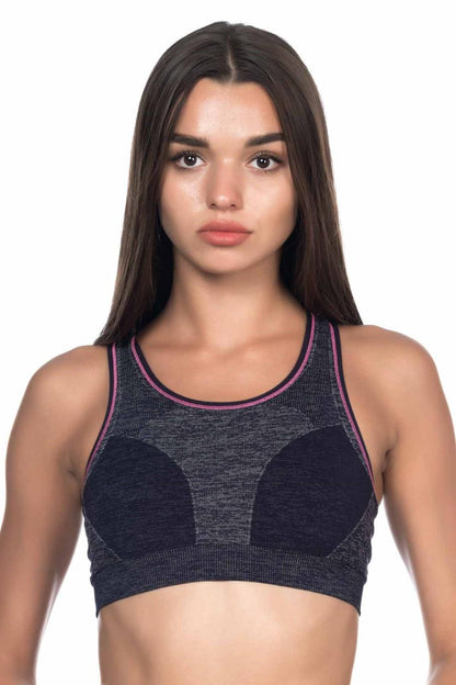 LACİVERT DesBerries 4026 Double Sporcu Büstiyer