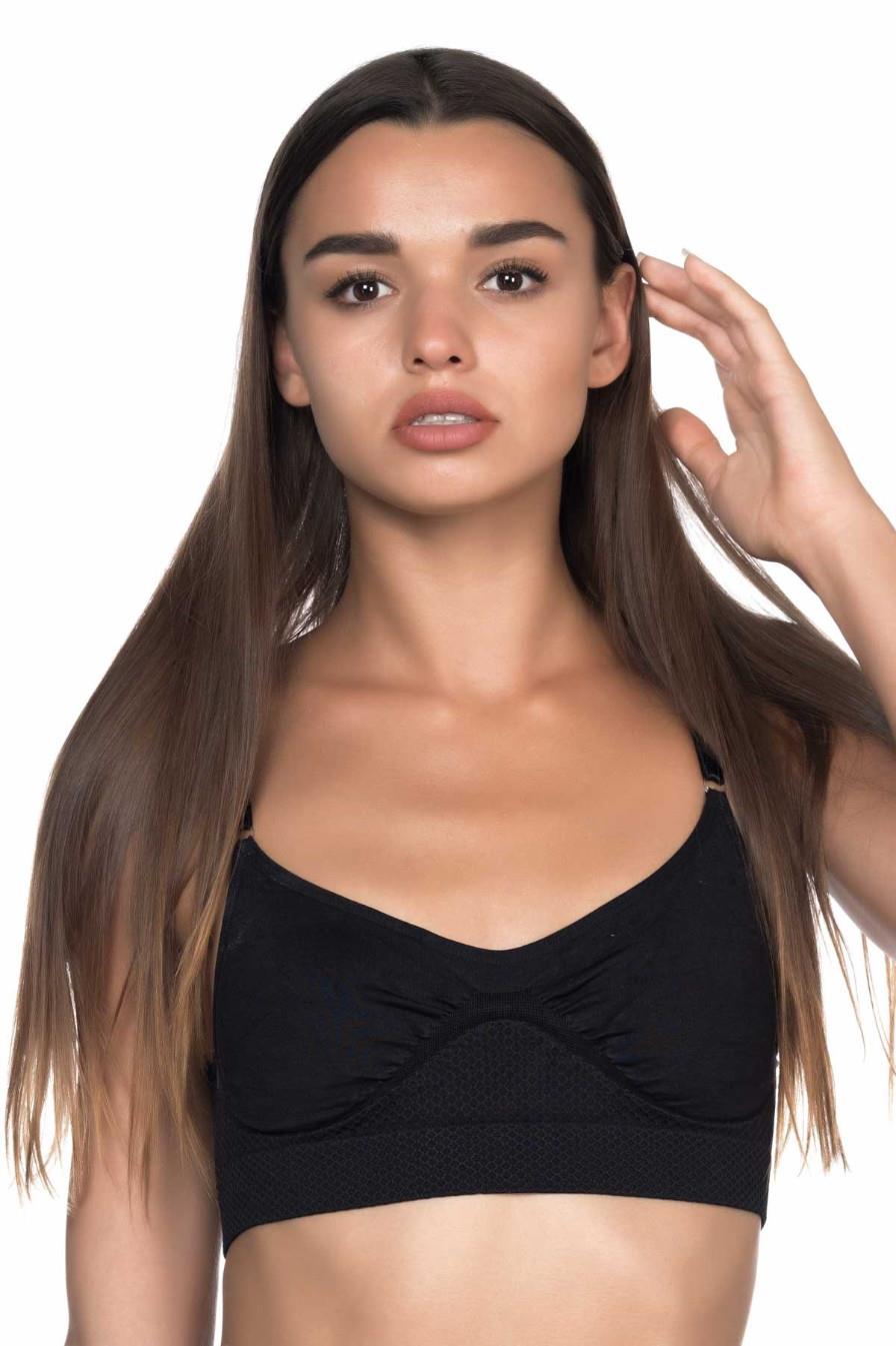 SİYAH DesBerries 4040 Agraflı Minimizer Korse