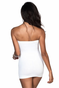 BEYAZ DesBerries 5005 Soft Desenli Straplez Atlet