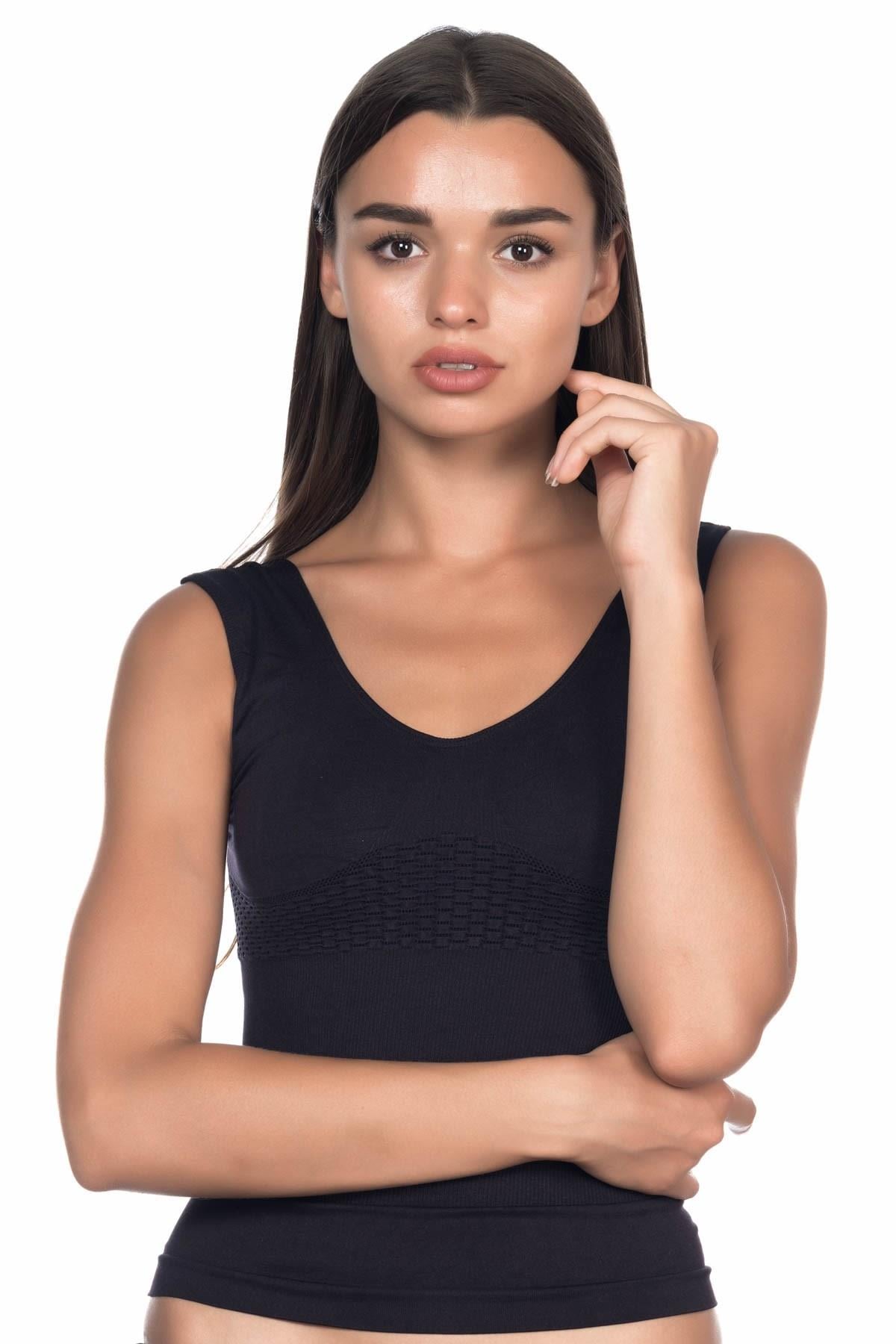 SİYAH DesBerries 5012 Atlet Korse