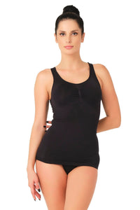 SİYAH DesBerries 5015 Kalın Askılı Atlet Korse