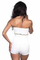 BEYAZ DesBerries 5035 Fantazi Straplez Atlet Korse