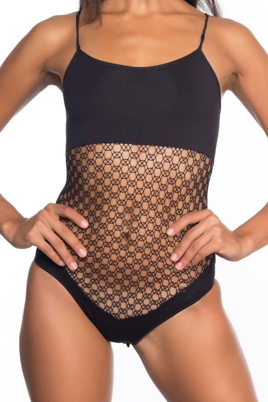 SİYAH DesBerries 5041 Fantazi Body