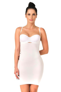 BEYAZ DesBerries 5060 Göğsü Açık Elbise Korse