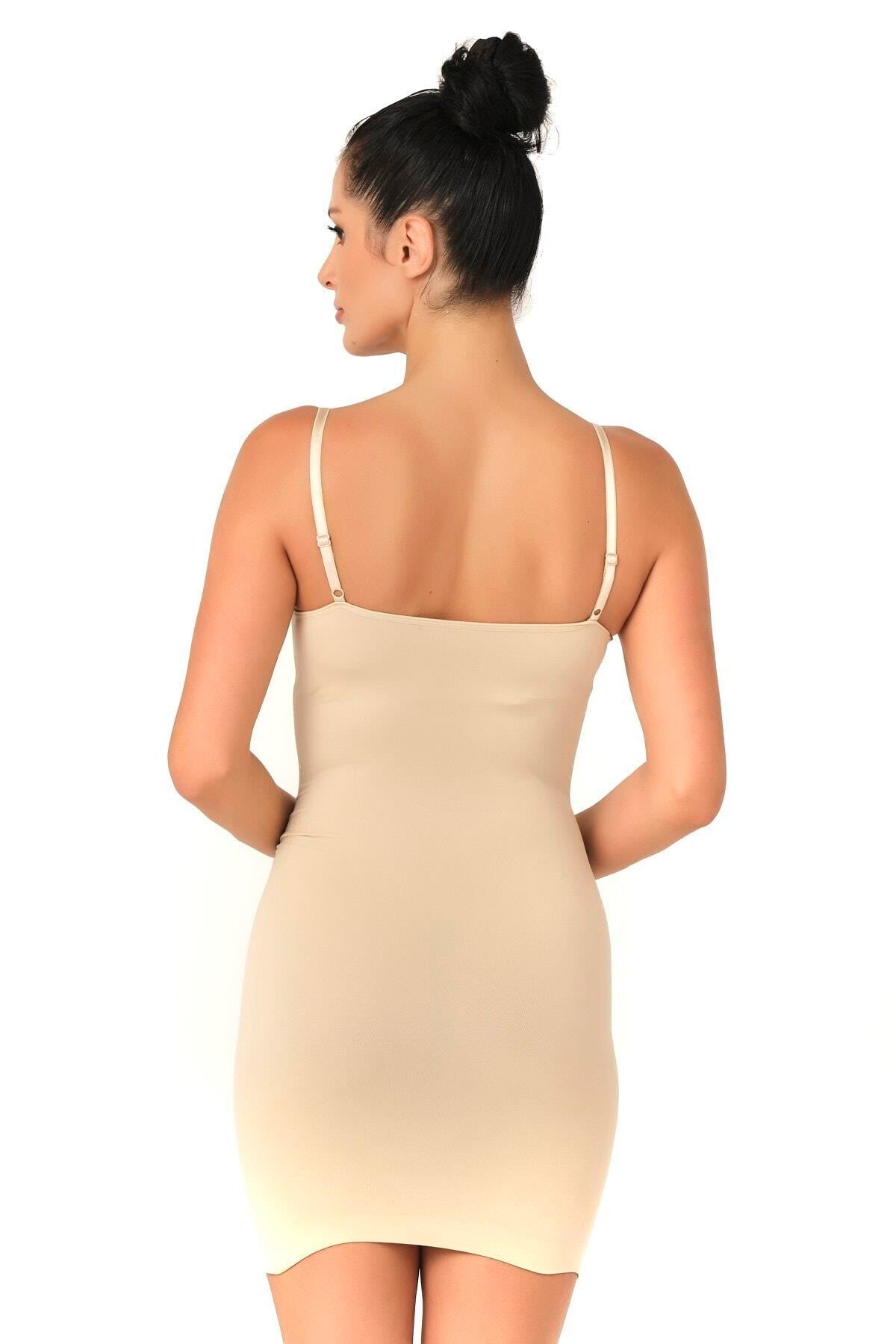TEN 5060 Göğsü Açık Elbise Korse