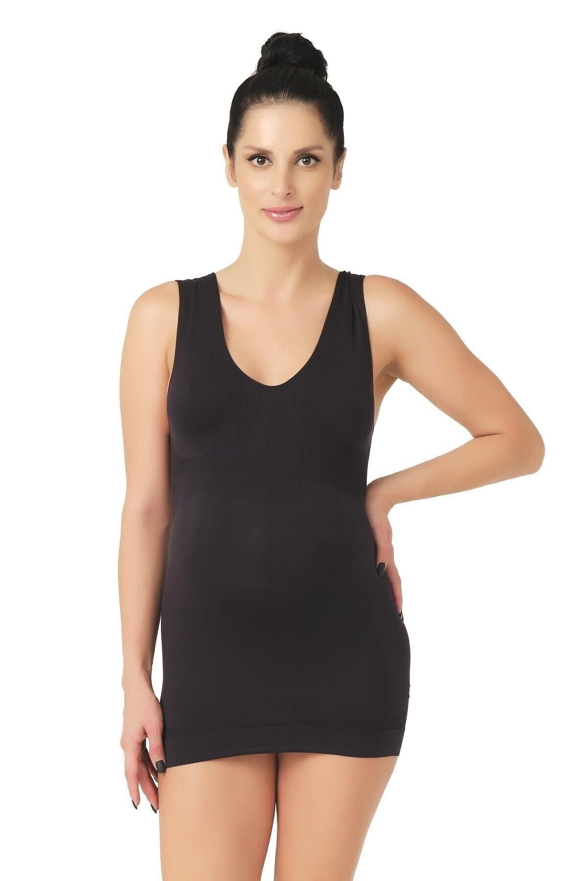 SİYAH 5200 Seamless Soft Hamile Atlet