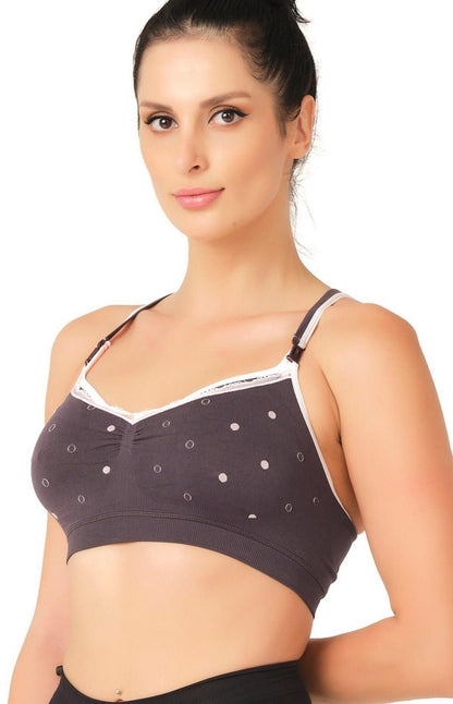 ANTRASİT DesBerries 5310 Emzirme Sütyen