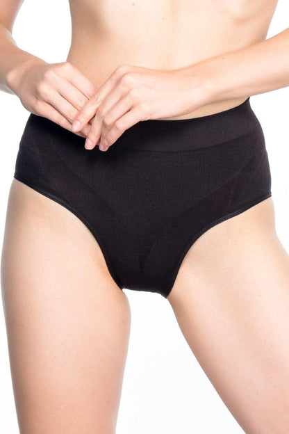 SİYAH DesBerries 7025 Düşük Bel Slip Korse