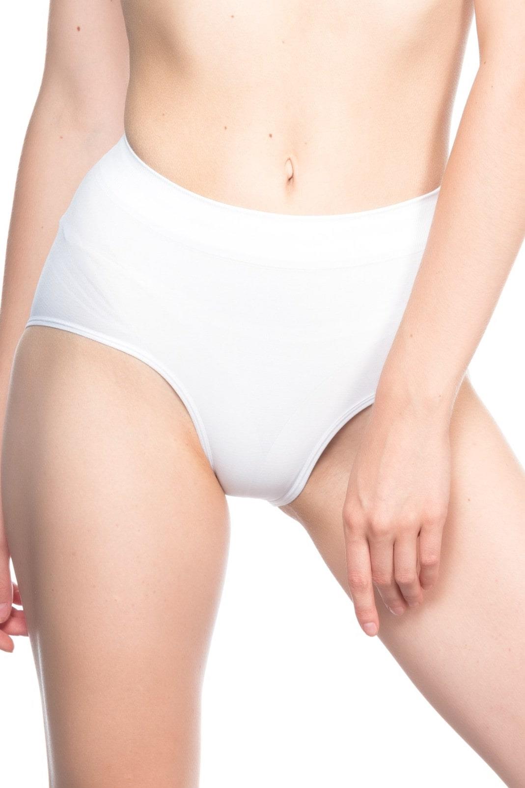 BEYAZ DesBerries 7025 Düşük Bel Slip Korse