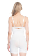 BEYAZ DesBerries 7026 Yüksek Bel Paçalı Korse