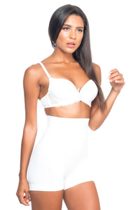 BEYAZ DesBerries 7027 Düşük Bel Boxer Korse