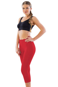 KIRMIZI DesBerries 7300 Battal Kapri Tayt