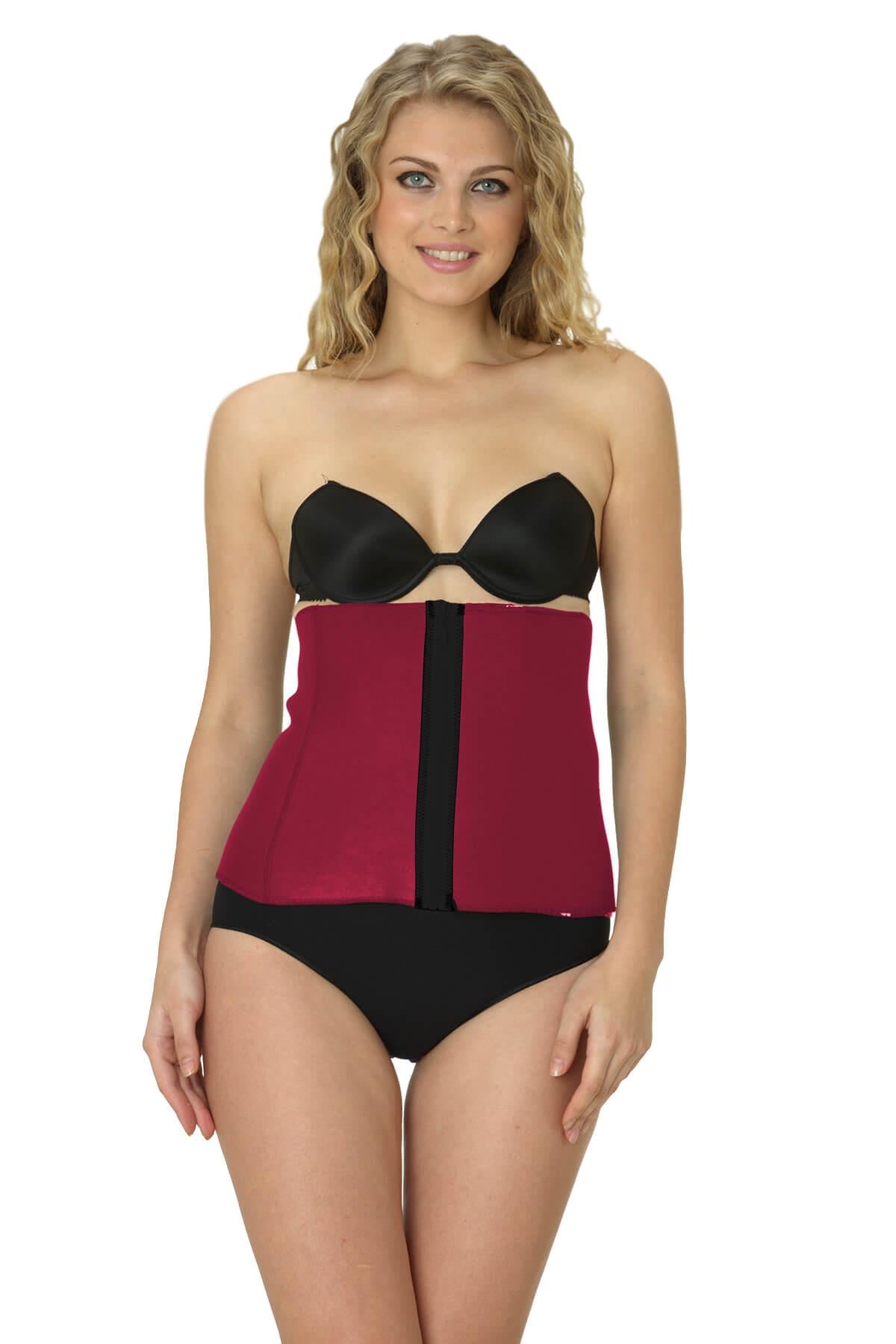 KIRMIZI DesBerries 9150 Cırtlı Bel Korse