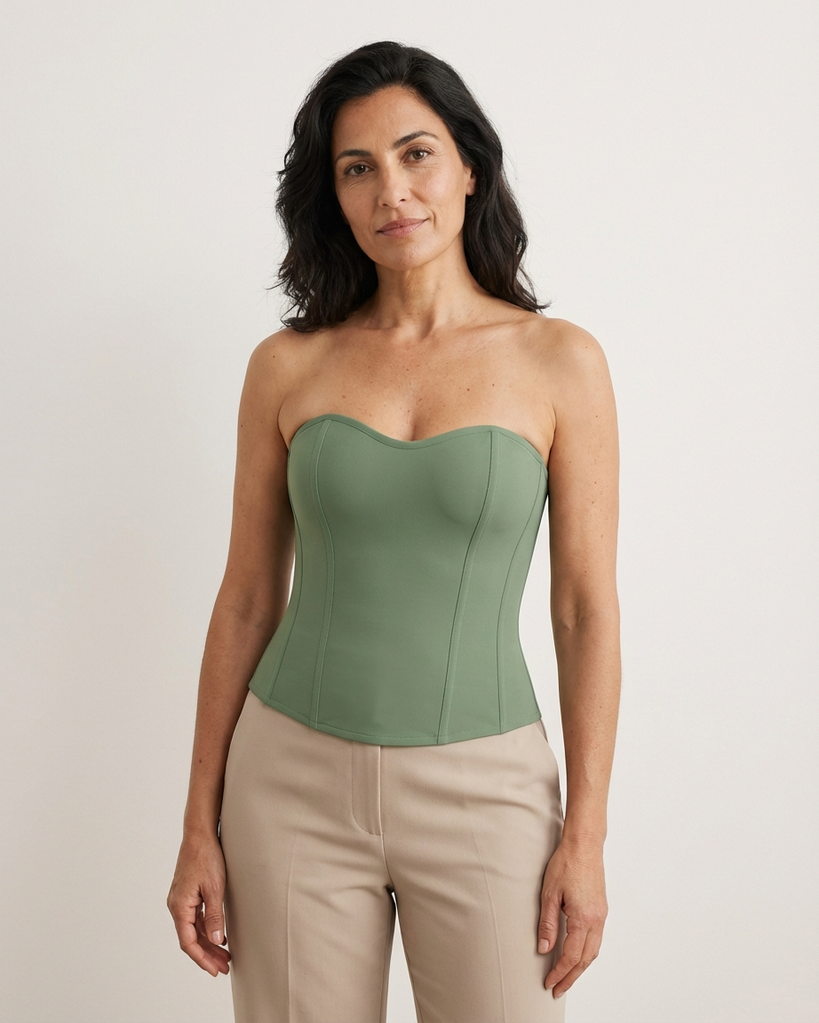 YEŞİL DesBerries 9155 Terletici Büstiyer