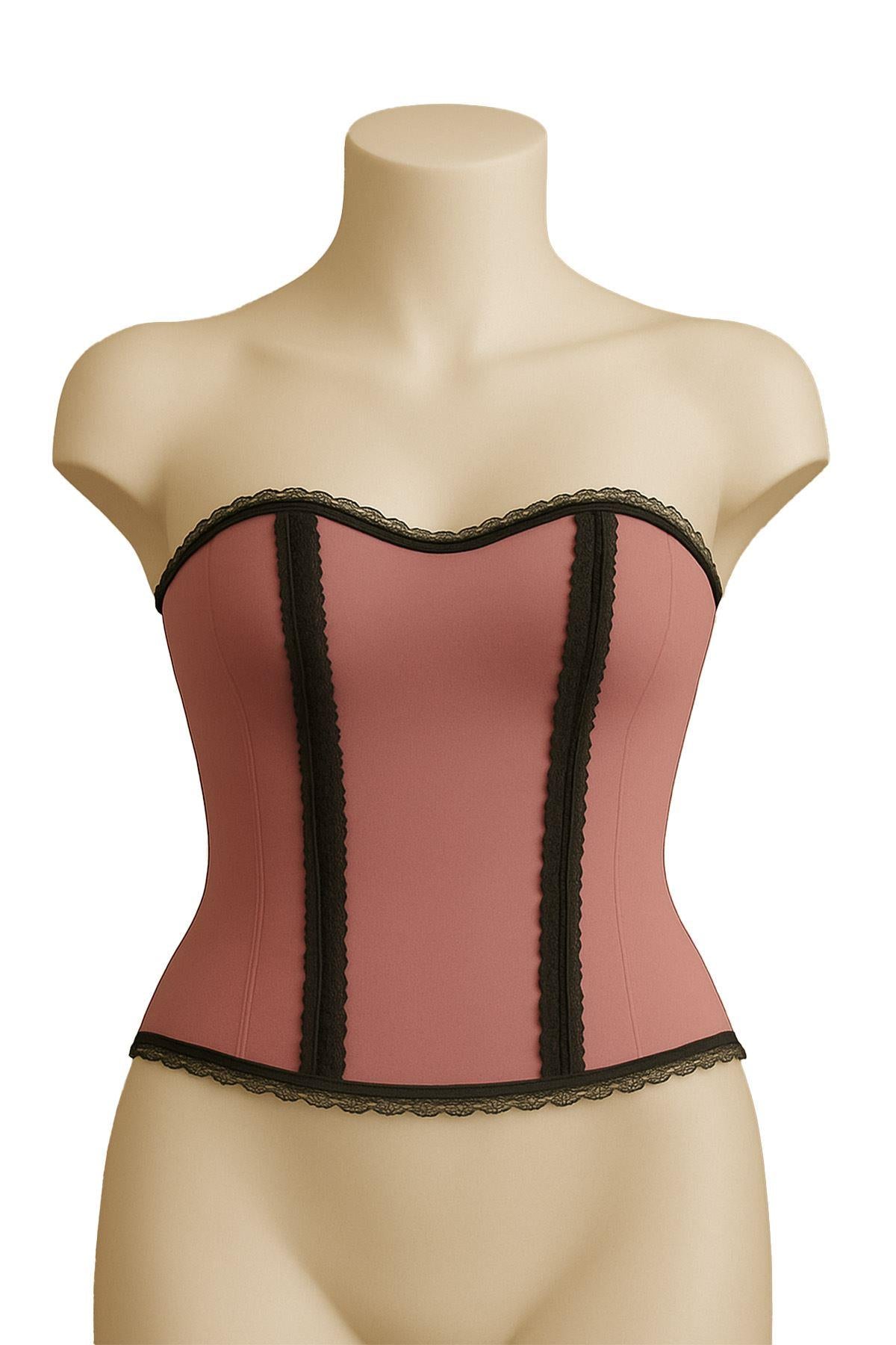 PEMBE DesBerries 9155 F Fırfırlı Terletici Büstiyer