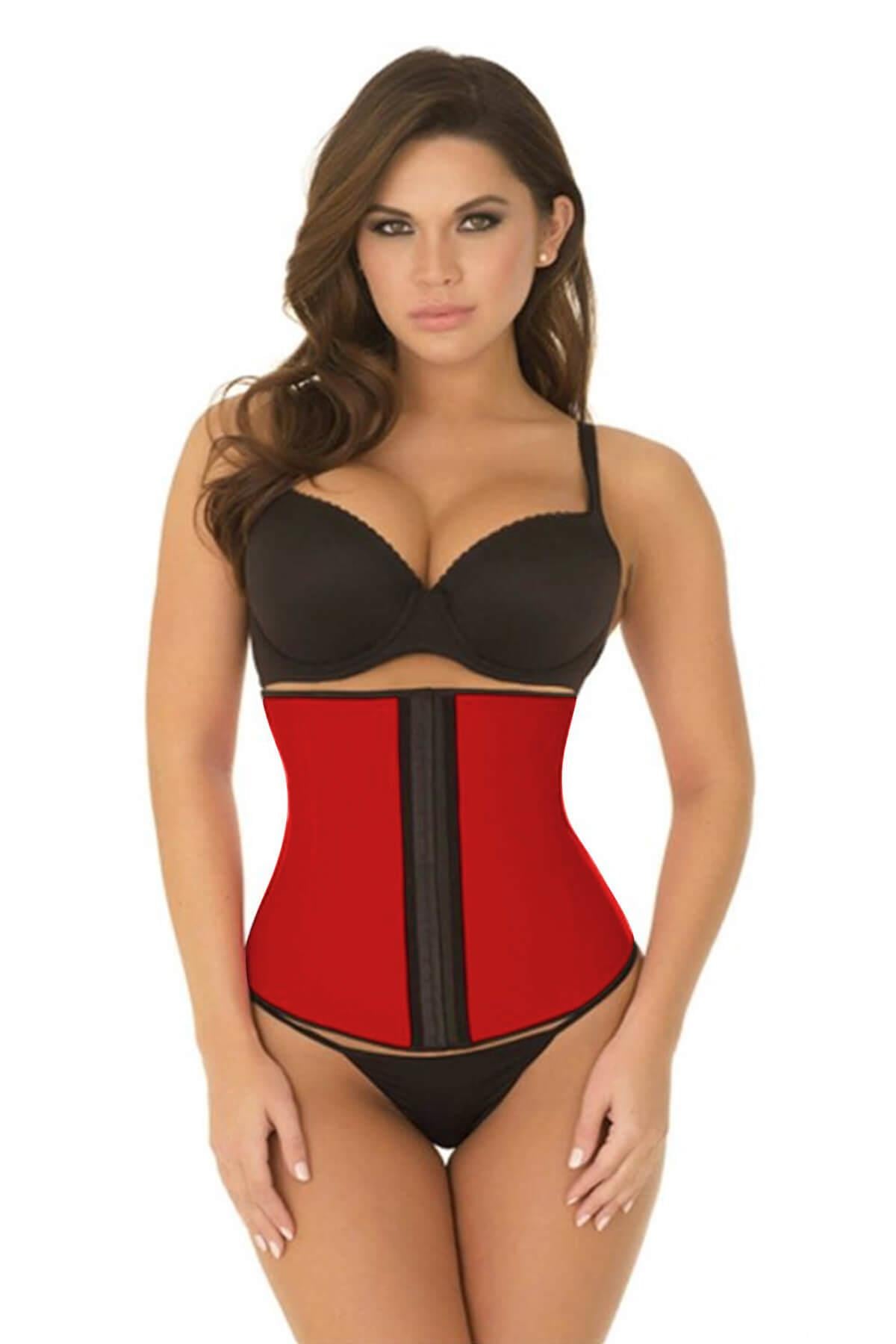 KIRMIZI DesBerries 9161 Agraflı Bel Korse